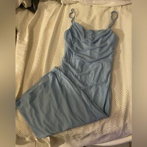 Blue bridesmaid/wedding guest dress size Small